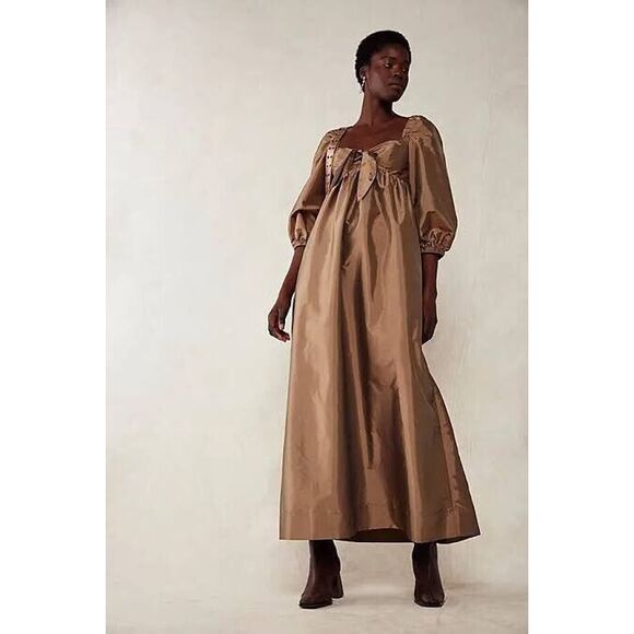 Free People Hansen & Gretel Ainsley Maxi Dress Size M - Picture 1 of 6